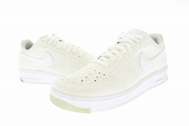 ナイキ Nike Air Force 1 Ultra Flyknit Low エア フォース ワン ウルトラ フライニット 100 26 5 白 ホワイト ブランド古着ベクトル 中古 23 107 メンズ 034 ベクトルパーク