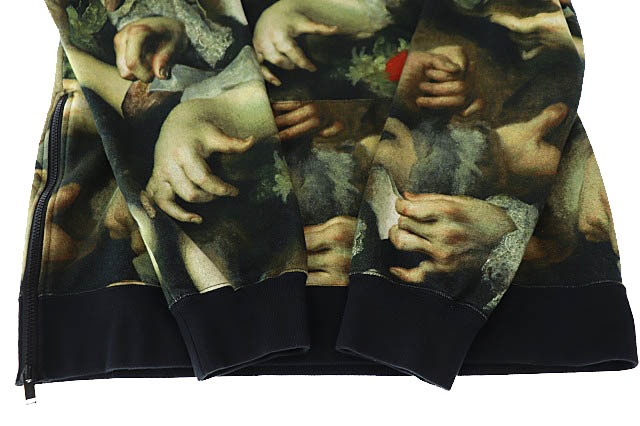 シュプリーム SUPREME ×UNDERCOVER アンダーカバー 15SS Hooded Sweatshirt 転写 総柄 フーデッド スウェット シャツ プルオーバー パーカー 希少サイズ XL マルチカラー ブランド古着ベクトル 中古 ☆AA★ 220304/103 メンズ