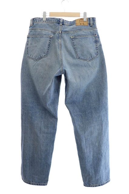 ブルーブルー Blue Blue Kanda Biiki 神田贔屓 21aw 長谷川昭雄 ユーズド 加工 ワイド デニム パンツ ジーンズ Pp06 34 インディゴ ブルー ブランド古着ベクトル 中古 2309 103 メンズ 034 ベクトルパーク