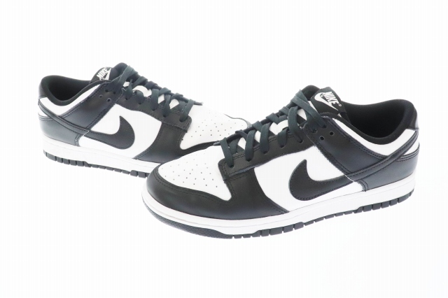 ナイキ NIKE DUNK LOW RETRO WHITE/BLACK PANDA ダンク ロー レトロ パンダ DD1391-100 26 ホワイト ブラック ブランド古着ベクトル 中古▲■ 220425/106 メンズ