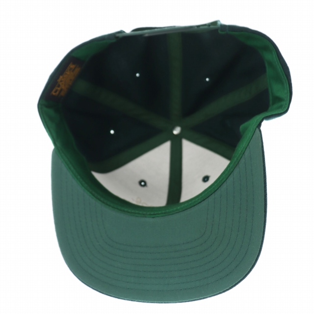 テンダーロイン TENDERLOIN 19AW CAP DLR 刺繍 ロゴ キャップ 帽子 緑 グリーン ブランド古着ベクトル 中古●220920/105 メンズ