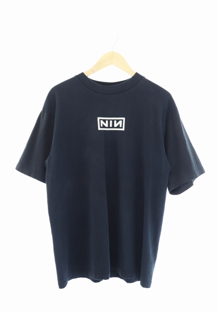 ヴィンテージ VINTAGE 90's NINE INCH NAILS BOX LOGO ALLSPORT社製 ナインインチネイルズ ボックス ロゴ Tシャツ 半袖 L 黒 ブラック ブランド古着ベクトル 中古 220515/109 メンズ 034-902205110051 | ベクトルパーク ヴィンテージ VINTAGE 90's NINE INCH NAILS BOX LOGO ALLSPORT社製 ナインインチネイルズ ボックス ロゴ Tシャツ 半袖 L 黒 ブラック ブランド古着ベクトル 中古 220515/109 メンズ 034-902205110051 | ベクトルパーク
