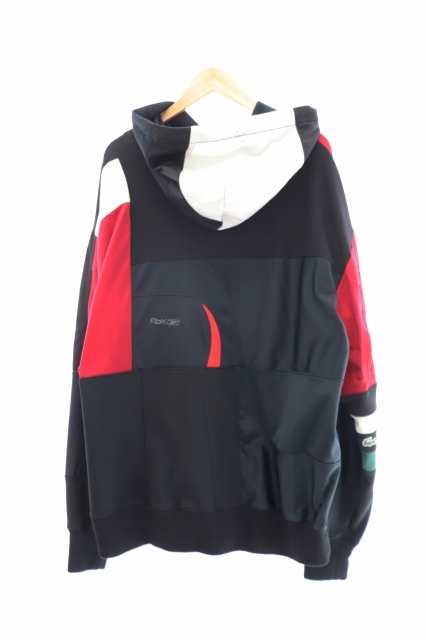 オールドパーク OLD PARK OVERSIZED HOODIE SPORTS 再構築 パーカー F 
