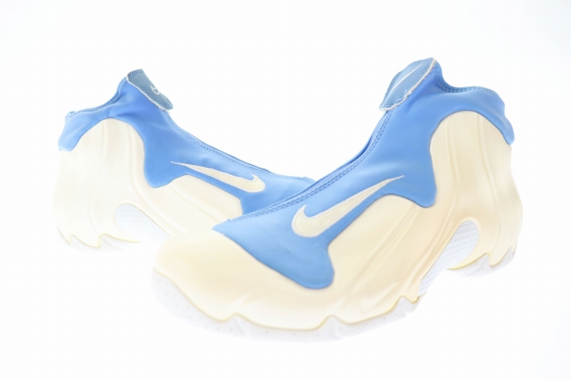 ナイキ NIKE 2003 AIR FLIGHTPOSITE UNC University Blue エア フライトポジット ユニバーシティ ブルー 624015-141 28 白 水色 ブランド古着ベクトル 中古 ▲■ 220921/107 メンズ