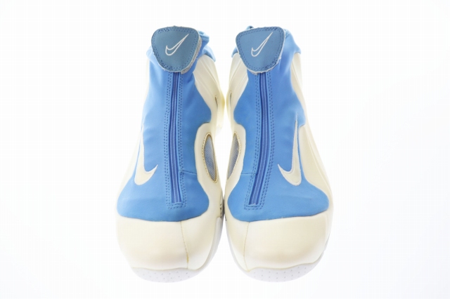 ナイキ NIKE 2003 AIR FLIGHTPOSITE UNC University Blue エア フライトポジット ユニバーシティ ブルー 624015-141 28 白 水色 ブランド古着ベクトル 中古 ▲■ 220921/107 メンズ
