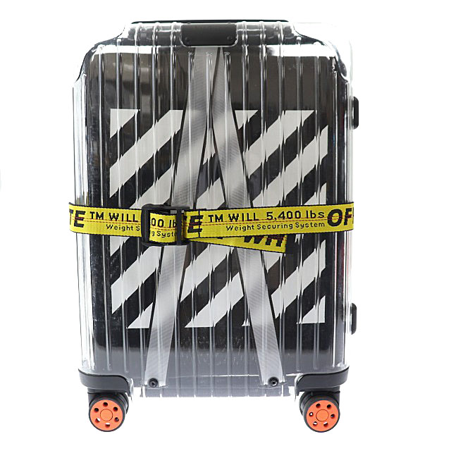 オフホワイト x リモワ シースルーミニケース OFFWHITE RIMOWA