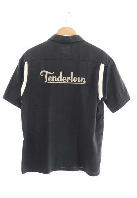 テンダーロイン TENDERLOIN T-BOWL SHT ロゴ 刺繍 ボーリング シャツ 