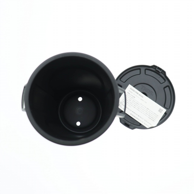 小物 NEIGHBORHOOD THOR SRL ROUND-CONTAINER Neighborhood x Thor SRL Round Container Mini in Black