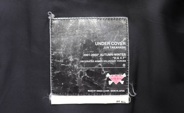 UNDERCOVER JUN TAKAHASHI スタジャン ブラック（UNDER COVER