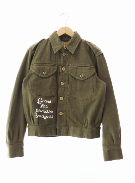 ヒューマンメイド HUMAN MADE 23AW Military Denim Jacket ミリタリー 