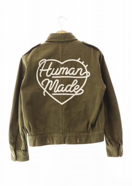 ヒューマンメイド HUMAN MADE 23AW Military Denim Jacket ミリタリー  