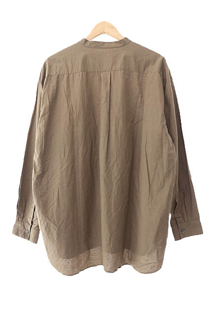 WIRROW COTTON LINEN SHIRT WIRROW / Cupro Cotton Half Sleeve 2