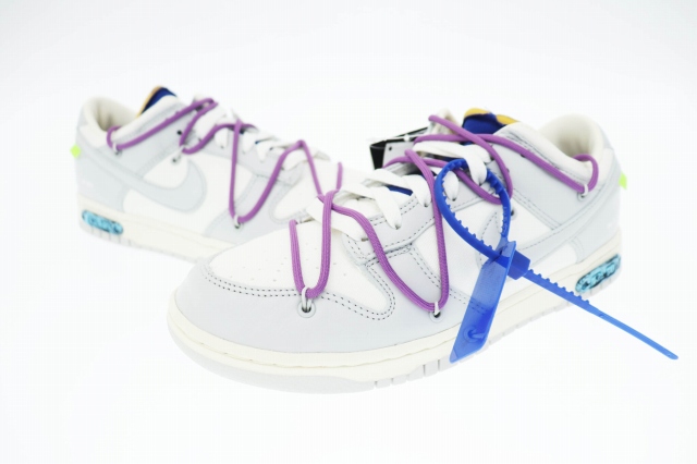 ナイキ NIKE ×Off-White オフホワイト DUNK LOW 1 of 50 No.48