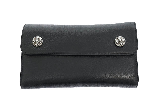 クロムハーツ CHROME HEARTS Wave Cross Ball Wallet ウェーブ クロス  