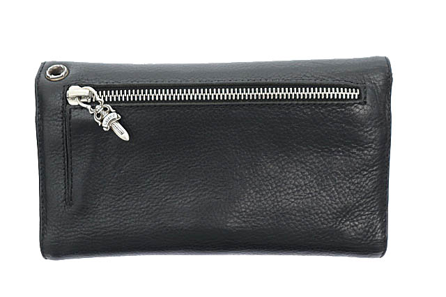 クロムハーツ CHROME HEARTS Wave Cross Ball Wallet ウェーブ クロス  