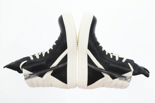 リックオウエンス Rick Owens GEO BASKET BLACK/MILK ジオ