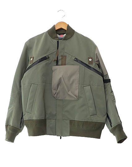 サカイ sacai ×ACRONYM アクロニウム 22SS BOMBER JACKET MA-1 