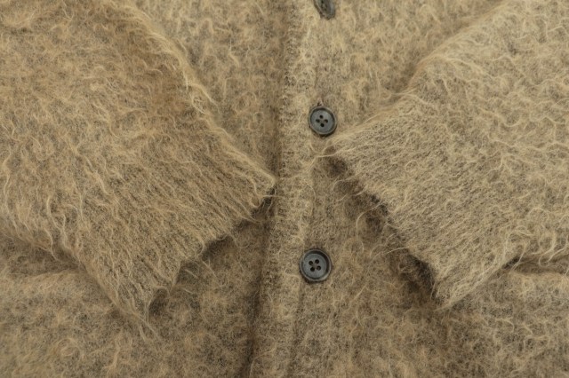 stein ダークパープル カーディガン stein（シュタイン）の古着・中古