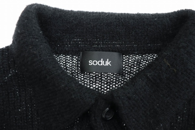 soduk スドーク 21AW drawing knit ドローイング モヘヤ ニット 