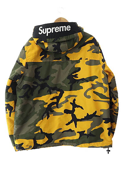 シュプリーム SUPREME 17AW Hooded Logo Half Zip Pullover フーデッド 