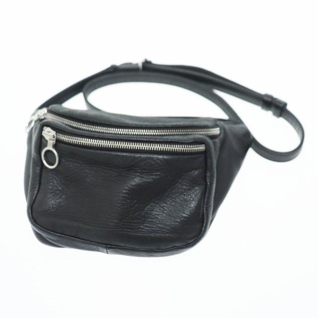 黒いウエストポーチ（USED) （Aeta アエタ DEER WAIST POUCH ディア 