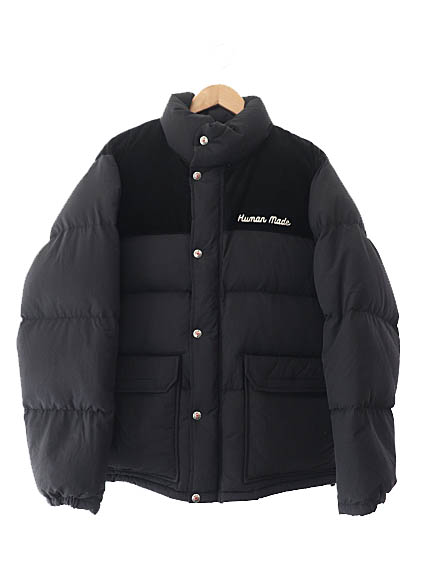 ヒューマンメイド HUMAN MADE 23AW DOWN JACKET ロゴ 刺繍 