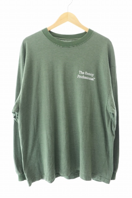 ザエンノイプロフェッショナル The ennoy Professional L/S Border T 