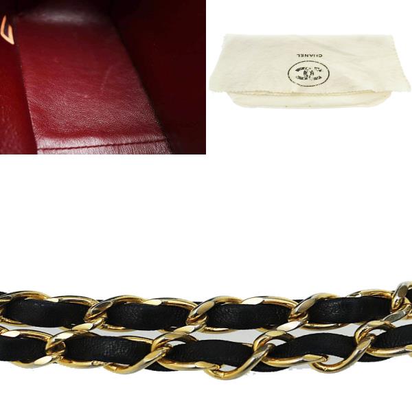 シャネル CHANEL 90s VINTAGE ヴィンテージ ラムスキン マトラッセ