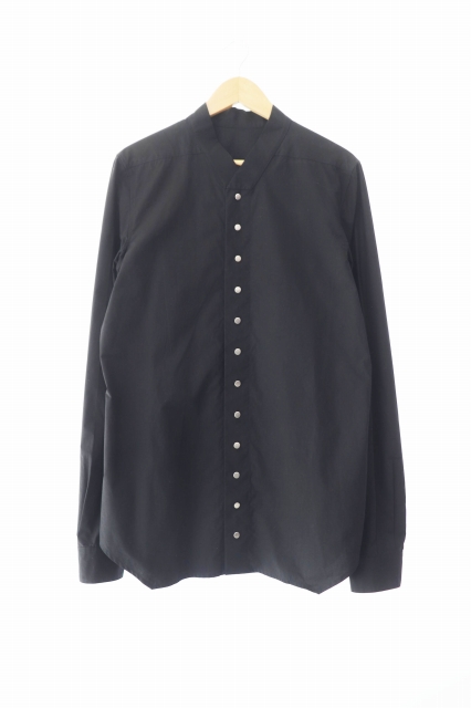 リックオウエンス Rick Owens 21SS SNAP COLLAR FAUN SHIRT