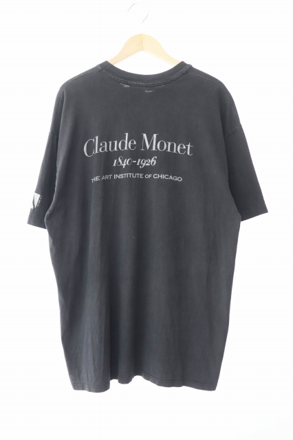 ヴィンテージ VINTAGE 90s CLAUDE MONET クロード モネ M LOGO TEE  
