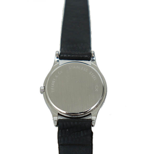 Tiffany & Co. 手巻き時計 シルバー/ブラック Tiffany & Co ティファニー アトラス ウォッチ 腕時計 シルバー