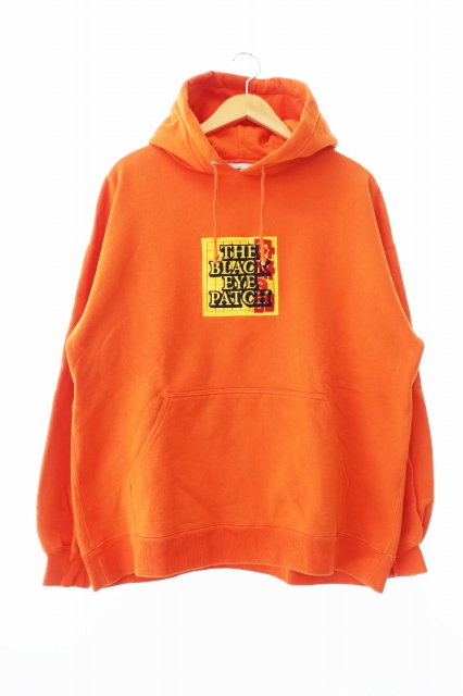 ブラックアイパッチ THE BLACK EYE PATCH AS ADVERTISED LABEL HOODIE 