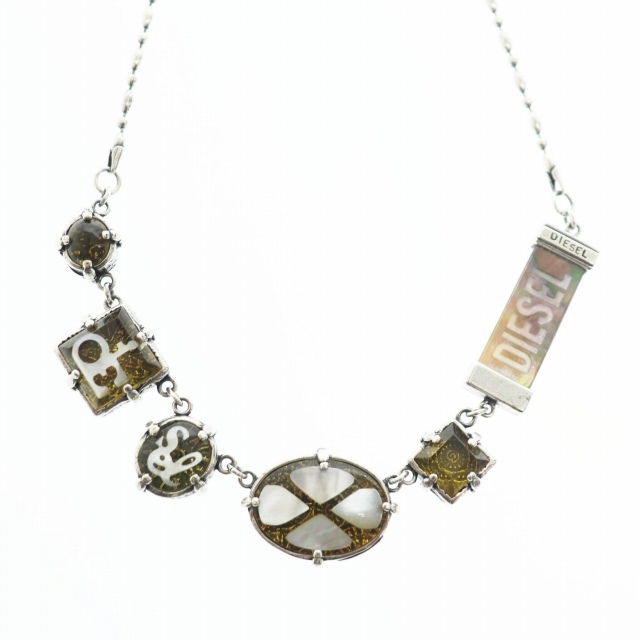 ディーゼル DIESEL 00s archive アーカイブ Logo Chain Necklace 