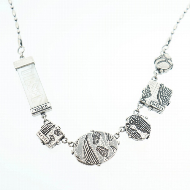 ディーゼル DIESEL 00s archive アーカイブ Logo Chain Necklace 
