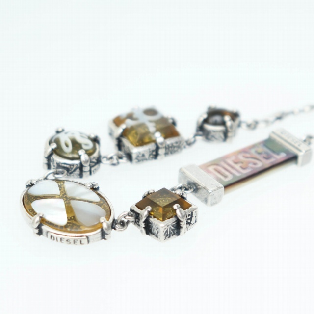 ディーゼル DIESEL 00s archive アーカイブ Logo Chain Necklace 