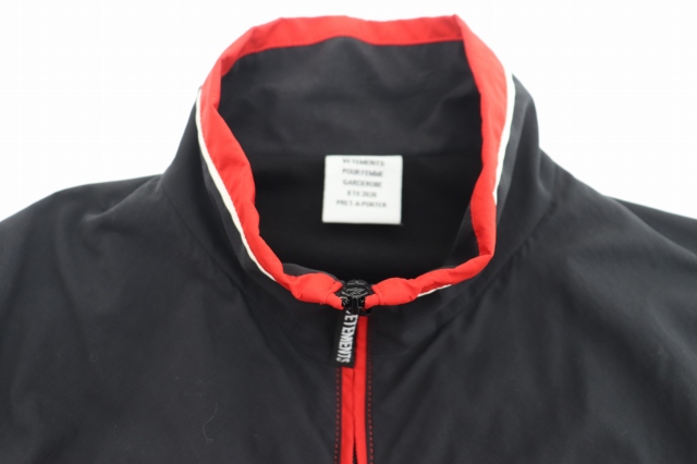 ヴェトモン ベトモン VETEMENTS 20SS BLOCK COLOUR NYLON TRACK