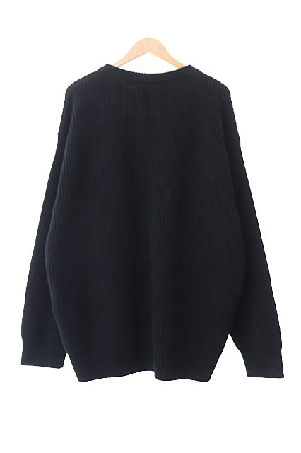 CELINE ブラック ニットセーター オーバーサイズ