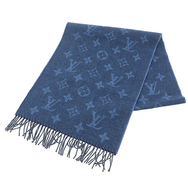 ルイヴィトン LOUIS VUITTON エシャルプ ピエ ドゥ プール ウール 