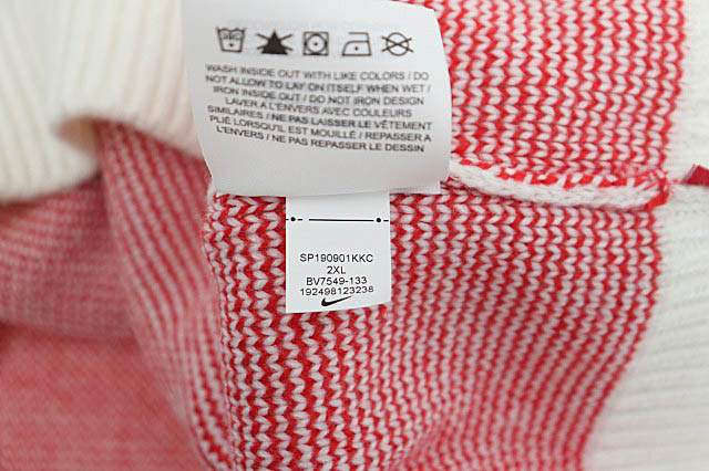 シュプリーム SUPREME ×NIKE ナイキ 19SS Swoosh Sweater スウォッシュ