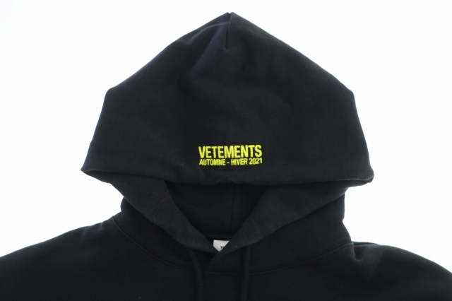 ヴェトモン ベトモン VETEMENTS 20AW World Tour Hoodie ワールド