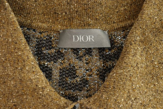 ディオール】 Travis Scott オブリーク ニットポロシャツ M