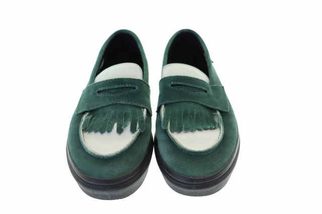 バンズ VANS ×在原みゆ紀 LOAFER GREEN ローファー スニーカー V196CF
