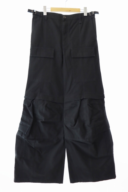 バレンシアガ BALENCIAGA 23AW Flare Cargo Pants フレア カーゴ