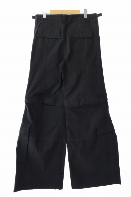 バレンシアガ BALENCIAGA 23AW Flare Cargo Pants フレア カーゴ