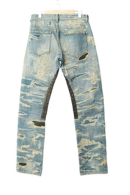 ジバンシィ GIVENCHY by MMW マシュー ウィリアムズ destroyed Boro