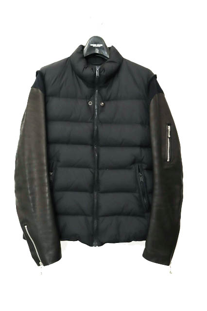 アンダーカバー 袖レザーダウン UNDERCOVER ダウンジャケット
