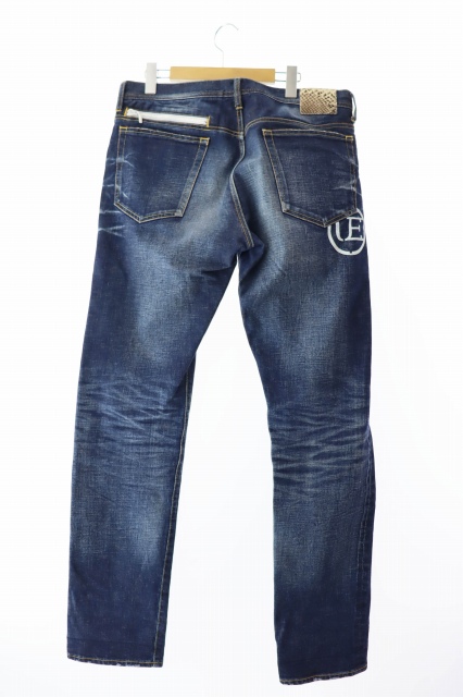 uniform experiment ダメージデニム スリムフィット 2