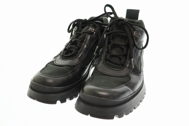 プラダ インヒールブーツ 36 90s 希少 PRADA プラダ ブーツ プラダ インヒールブーツ 36 90s 希少 PRADA プラダ ブーツ