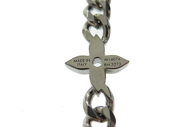 ルイヴィトン LOUIS VUITTON ブレスレット モノグラム ロウ LV ロゴ