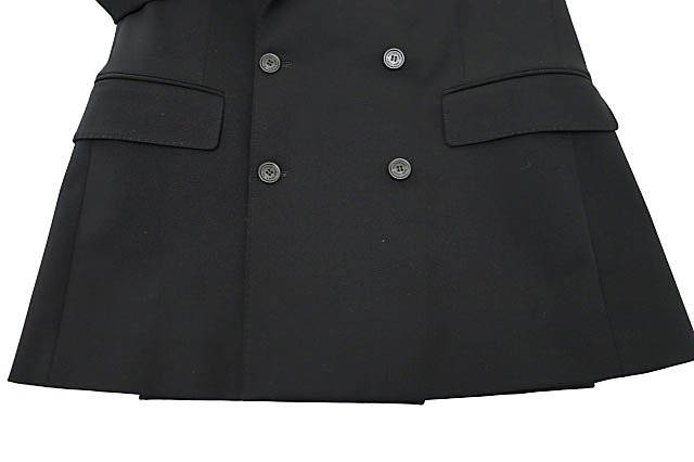 Balenciaga 黒 Garde-Robe ビッグサイズジャケット Balenciaga 黒 Garde-Robe ビッグサイズジャケット